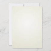 Invitation Baby shower vintage de bocaux de mason (Dos)