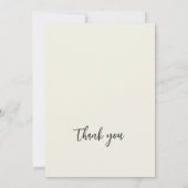 Invitation Baby shower Vintage rustique personnalisé (Dos)