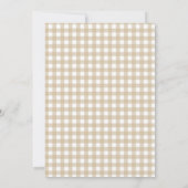 Invitation Baby shower vintage Teddy (Dos)