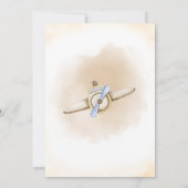Invitation Baby shower Vintage voyage avion (Dos)