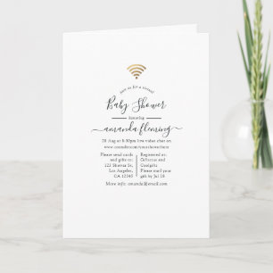 Invitation Baby-shower virtuel