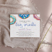 Invitation Baby shower virtuel Donuts et Sprinking