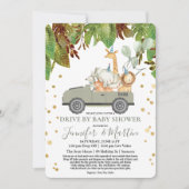 Invitation Baby shower virtuel Drive By Baby shower (Devant)
