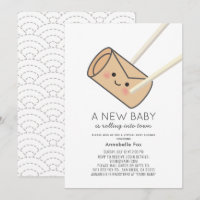 Baby shower virtuel Oeuf Roll Kawaii