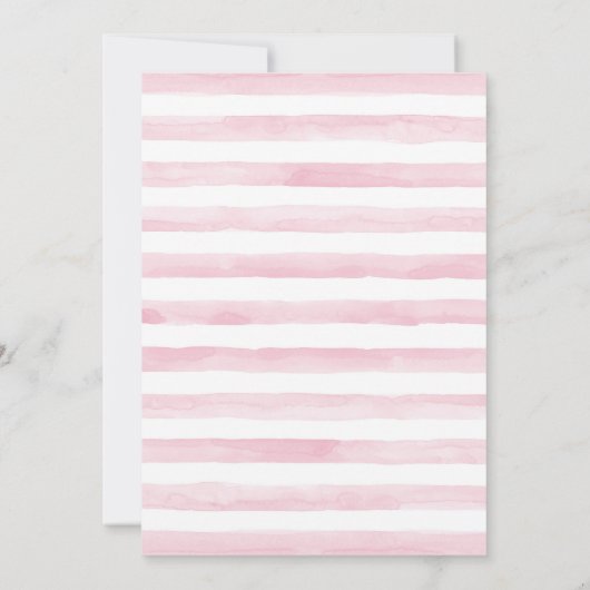 Invitation Baby shower visage de chat (Dos)