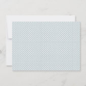 Invitation Baby-Shower Wagon Rouge (Dos)