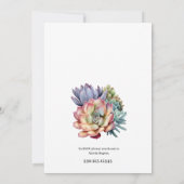 Invitation Baby shower "Watch Me Grow" (Dos)