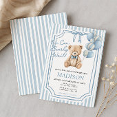 Invitation Baby Shower We Can Bearly Wait