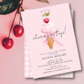Invitation Baby shower Whimsical Cherry