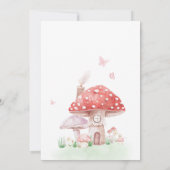 Invitation Baby shower Whimsical Little Fairy (Dos)