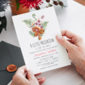 Invitation Baby shower Whimsical Little Mushroom