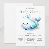 Invitation Baby shower Whimsical Printable Whimsical (Devant / Derrière)