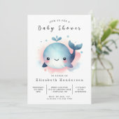Invitation Baby shower Whimsy Online (Debout devant)
