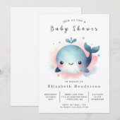 Invitation Baby shower Whimsy Online (Devant / Derrière)