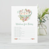 Invitation Baby shower Wives for Baby Activity Card (Debout devant)