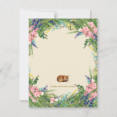 Invitation Baby shower Woodland Fox (Dos)