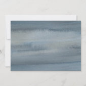 Invitation Baby shower Woodland Night Fox - Fille (Dos)