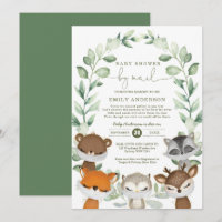 Baby shower Woodland par Mail Greenery Quarantine
