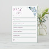 Invitation Baby showers (Debout devant)