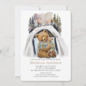 Invitation Baby Son Froid À L'Extérieur Baby shower Invitatio (Devant)