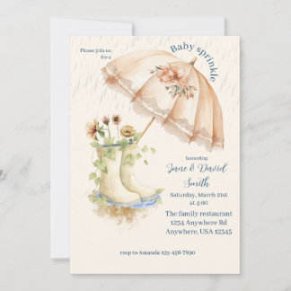 Invitation Baby Sprinkle