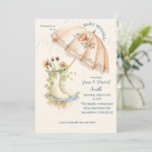 Invitation Baby Sprinkle (Debout devant)