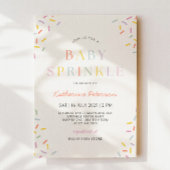 Invitation Baby Sprinkle Confetti