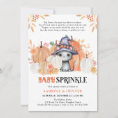 Invitation Baby Sprinkle Poem Chat dans le Baby shower Casque (Devant)