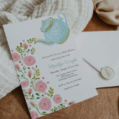Invitation Baby Tea Party Douche