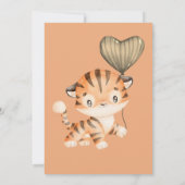 Invitation Baby Tiger | BABY SHOWER (Dos)