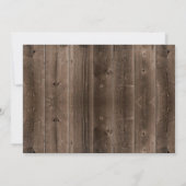 Invitation Baby's Breath Jar Beach Grange Fête des mariées en (Dos)