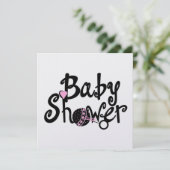 Invitation Babyshower (Debout devant)