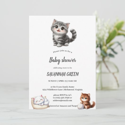 invitation babyshower (Debout devant)