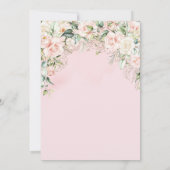 Invitation Bac de diplôme, Rose léger rose (Dos)