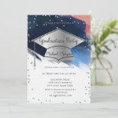 Invitation Bac de graduation de pointe, Diagramme (Debout devant)