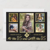 Invitation Baccalauréat en photographie de l'université (Devant)