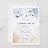 Invitation Baccalauréat Nautique Photo Octopus (Dos)