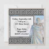 Invitation Bacchanalia (Dos)