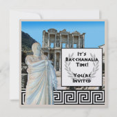 Invitation Bacchanalia (Devant)