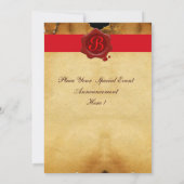 Invitation BACCHUS, FÊTE DE DÉGUSTATION DE VIN PARCHE MIN Sce (Dos)