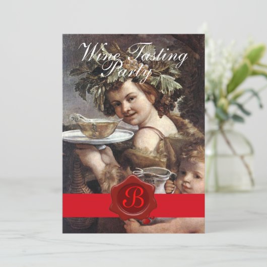 Invitation BACCHUS, FÊTE DE DÉGUSTATION DE VIN PARCHE MIN Sce (Debout devant)