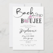 Invitation Bach & Boujee Pink Diamond Glam Bachelorette (Devant)