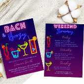 Invitation Bach et Bachelorette Apéro avec Itinéraire