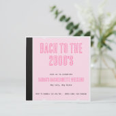 Invitation Bach To The 2000's CD Cover Bachelorette Y2K (Debout devant)