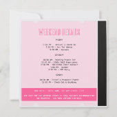 Invitation Bach To The 2000's CD Cover Célibataire Y2K (Dos)