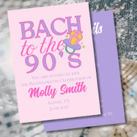 Bach to the 90s - Retro Bachelorette Party