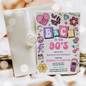Invitation Bach To The 90s Y2K Bachelorette Weekend Itinérair