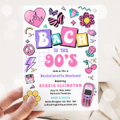 Invitation Bach To The 90s Y2K Bachelorette Weekend Itinérair
