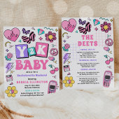 Invitation Bach To The 90s Y2K Bachelorette Weekend Itinérair