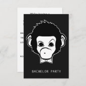 Invitation bachelor (Devant / Derrière)